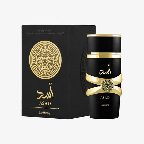 ASAD-BLACK Asad by Lattafa Eau De Parfum 100ml 3.4oz (PC)