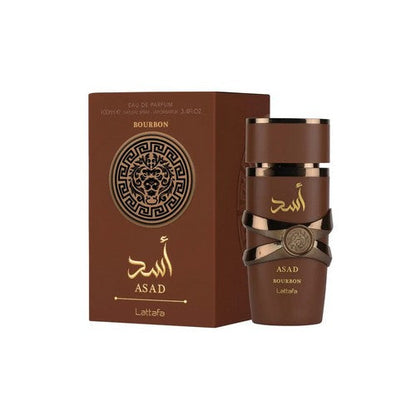 Asad Bourbon By Lattafa Eau de Parfum 100ml (3.4 Fl Oz)