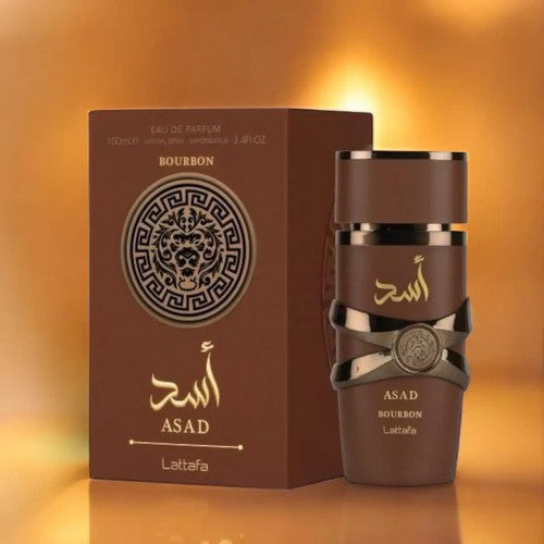 Asad Bourbon By Lattafa Eau de Parfum 100ml (3.4 Fl Oz)