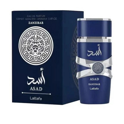 Asad Zanzibar By Lattafa Eau de Parfum 100ml (3.4 Fl Oz)