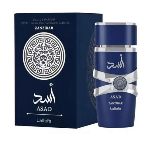 Asad Zanzibar By Lattafa Eau de Parfum 100ml (3.4 Fl Oz)