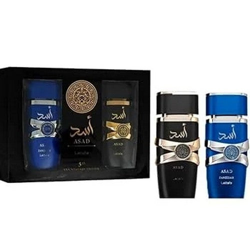 Lattafa 5th Anniversary Asad & Asad Zanzibar Box Set