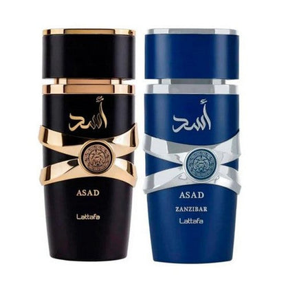 Lattafa 5th Anniversary Asad & Asad Zanzibar Gift Box Set