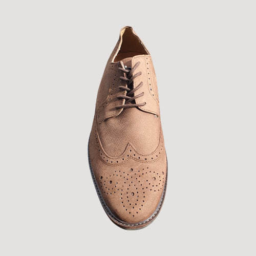 Marks & Spencer Genuine Leather Brogue Dress Shoes in Brown