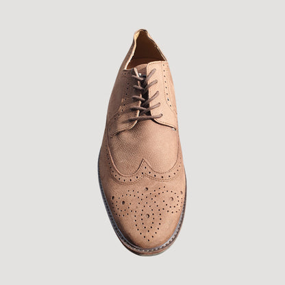 Marks & Spencer Genuine Leather Brogue Dress Shoes in Brown