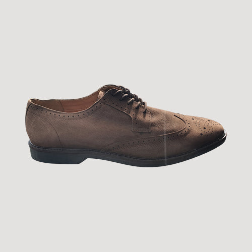 Marks & Spencer Genuine Leather Brogue Dress Shoes in Brown