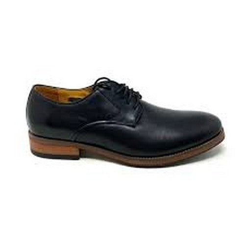 Marks & Spencer Genuine Leather Lace-Up Plain Dress Shoes in Black