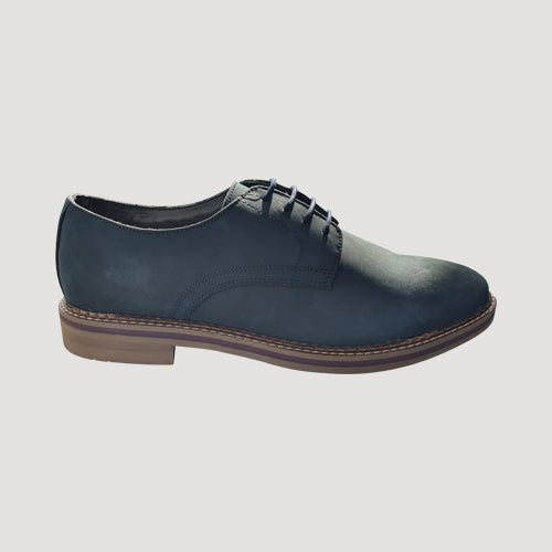 Marks & Spencer Genuine Suede Clarks Style Shoes in Navy