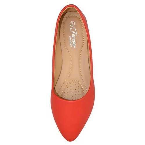 Classic Point Flats in Red