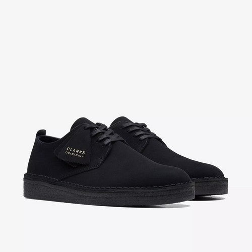 Clarks Original Coal London in Black Suede
