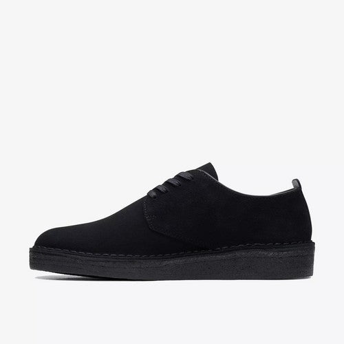 Clarks Original Coal London in Black Suede