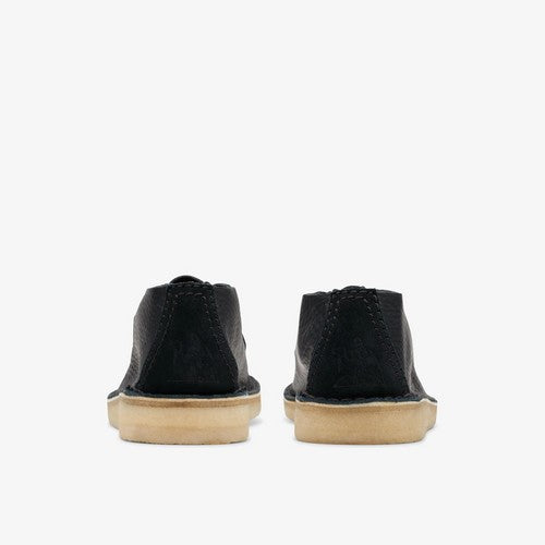 Clarks Original Desert Nomad in Black Leather