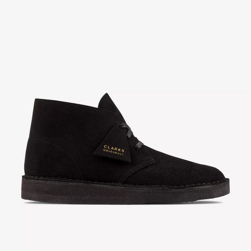 Clarks Original Desert Coal in Black Suede