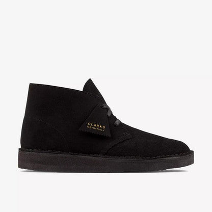 Clarks Original Desert Coal in Black Suede