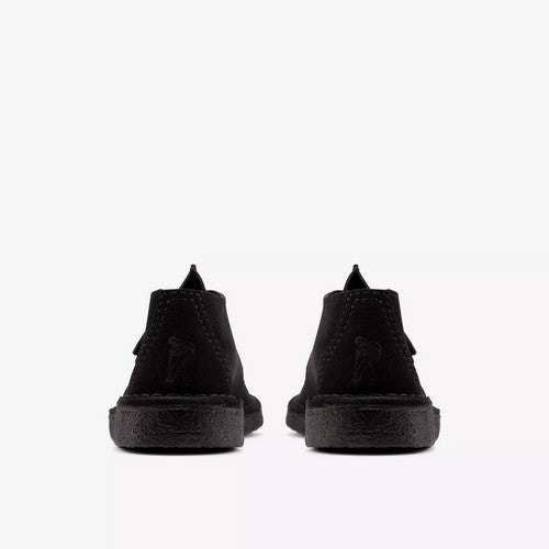 Clarks Original Desert Trek in Black Suede