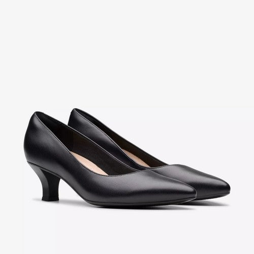 Clarks Original Kepley Vine in Black Leather