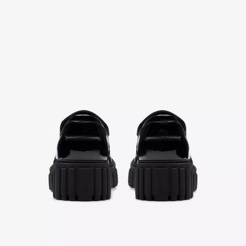 Clarks Original Page Loafer in Black Patent Leather