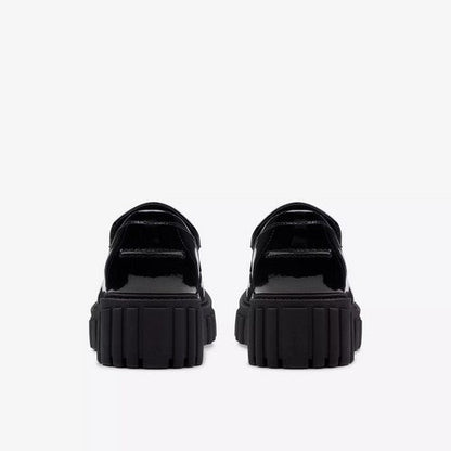Clarks Original Page Loafer in Black Patent Leather