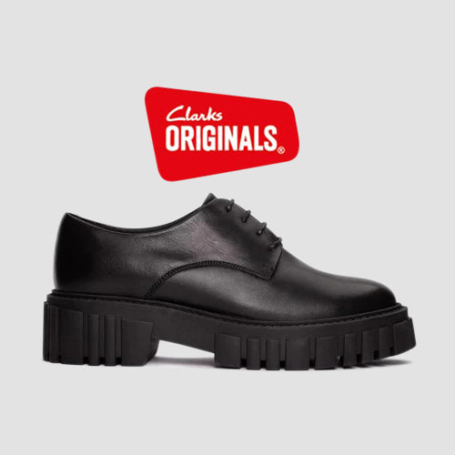 Clarks Original Page Walk in Black Leather