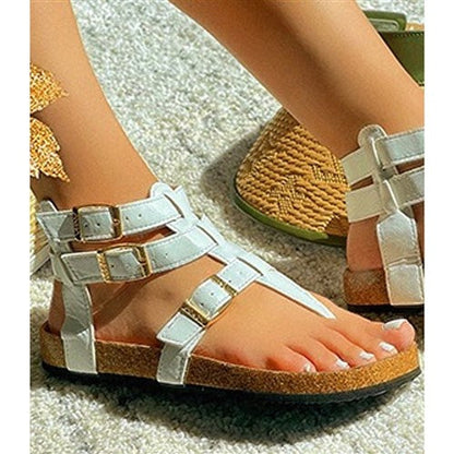 3 Buckle Gladiator Sandal