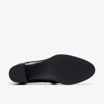 Clarks Original Freva 55 Court in Black Patent Leather
