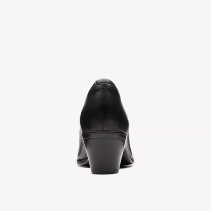 Clarks Original Emily2 Ruby in Black Leather