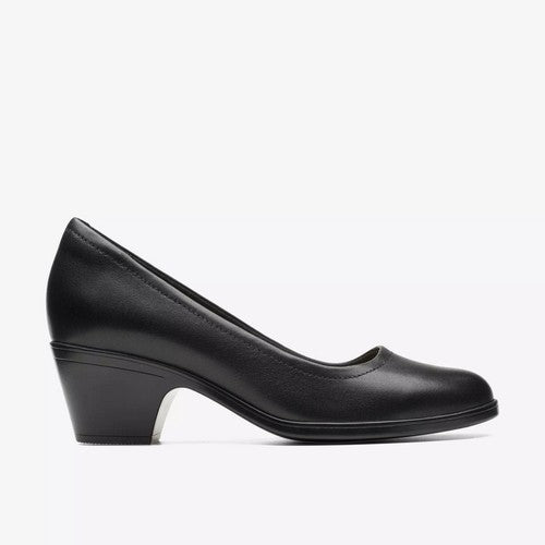 Clarks Original Emily2 Ruby in Black Leather
