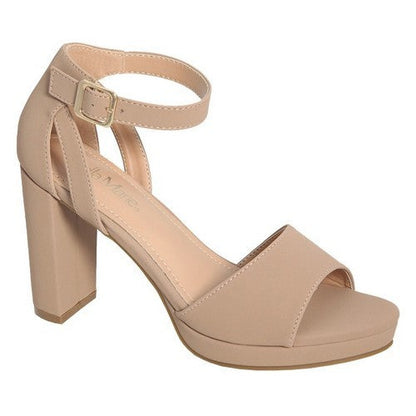 Peep Toe Heel Sandal