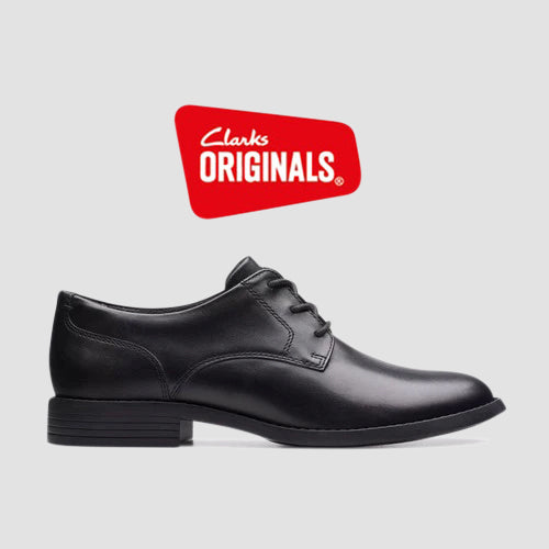 Clarks Original Camzin Iris in Black Leather