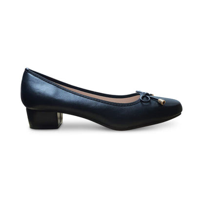 Block Heel Ballerina Pump