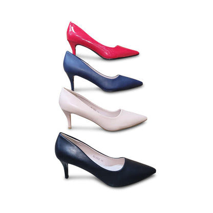 DLL9922 / DLL330 Kitten Heel Point Pumps