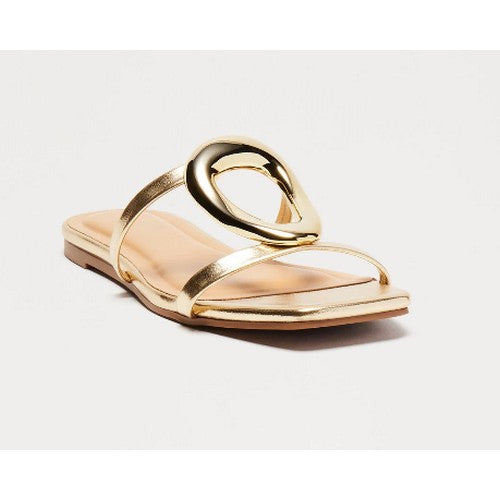 Gold Ornament Slipper