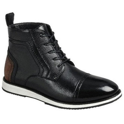 Toe Detail Lace Up Boot