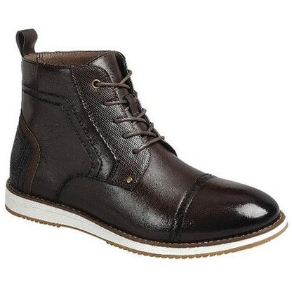 Toe Detail Lace Up Boot