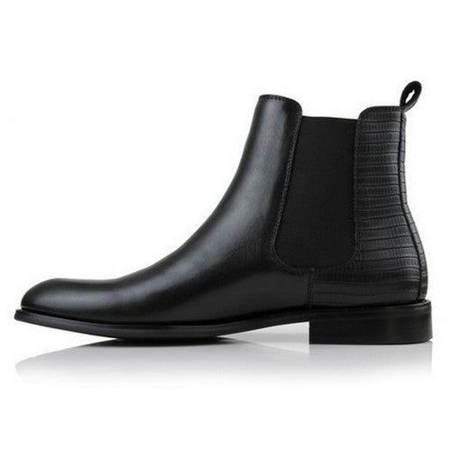 Dual Texture Chelsea Boot