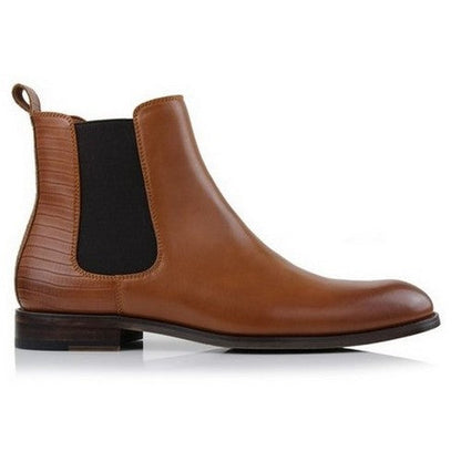 Dual Texture Chelsea Boot