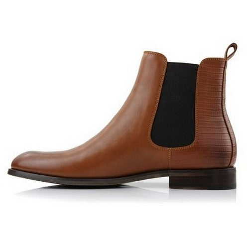 Dual Texture Chelsea Boot