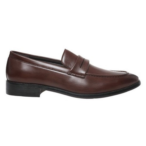 Mocassin Dress Shoe in Brown