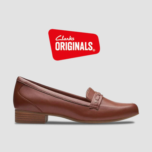 Clarks Original Juliet Bay in Tan Leather  