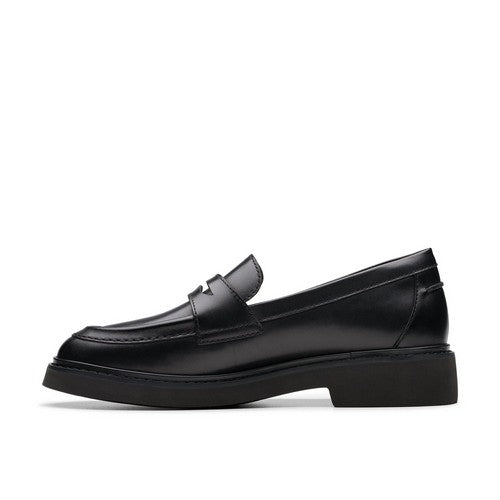 Clarks Original Splend Edge in Black Leather