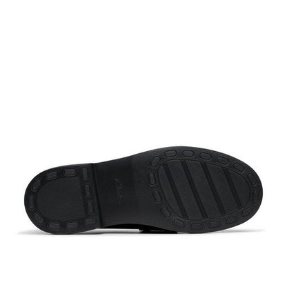 Clarks Original Splend Edge in Black Leather