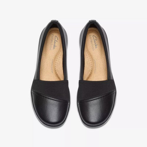 Clarks Original Kaetlyn Rhea in Black Leather