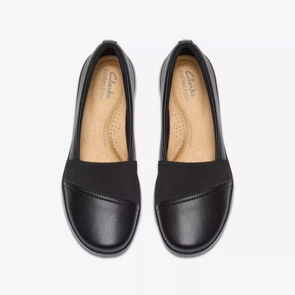 Clarks Original Kaetlyn Rhea in Black Leather