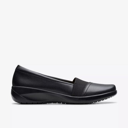 Clarks Original Kaetlyn Rhea in Black Leather