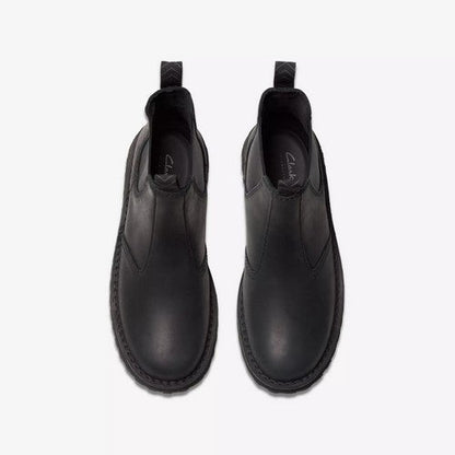 Clarks Original Solsbury Easy in Black Leather