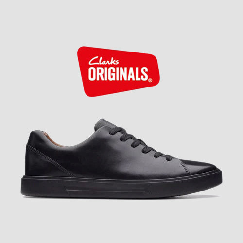 Clarks Original Un Costa Lace in Black Leather 