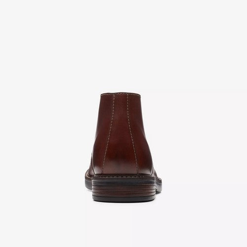 Clarks Original Paulson Mid in Mahogany Leather