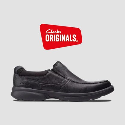 Clarks Original Bradley Free in Black Tumbled Leather 