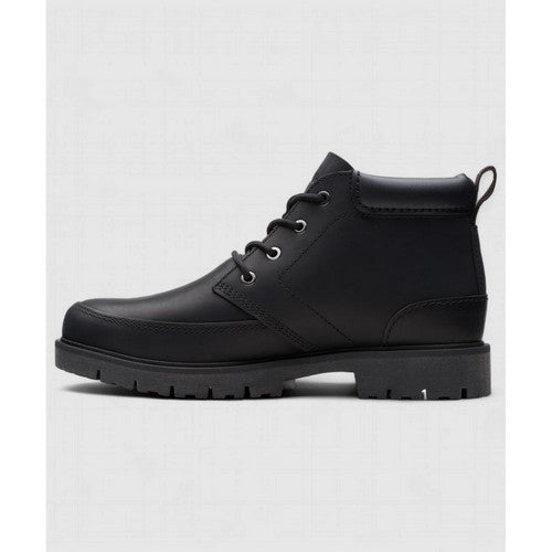 Clarks Original Rossdale Mid in Black Leather