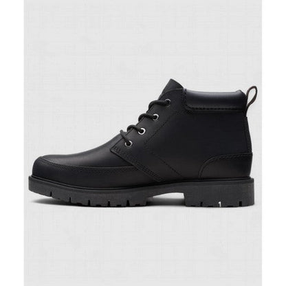 Clarks Original Rossdale Mid in Black Leather